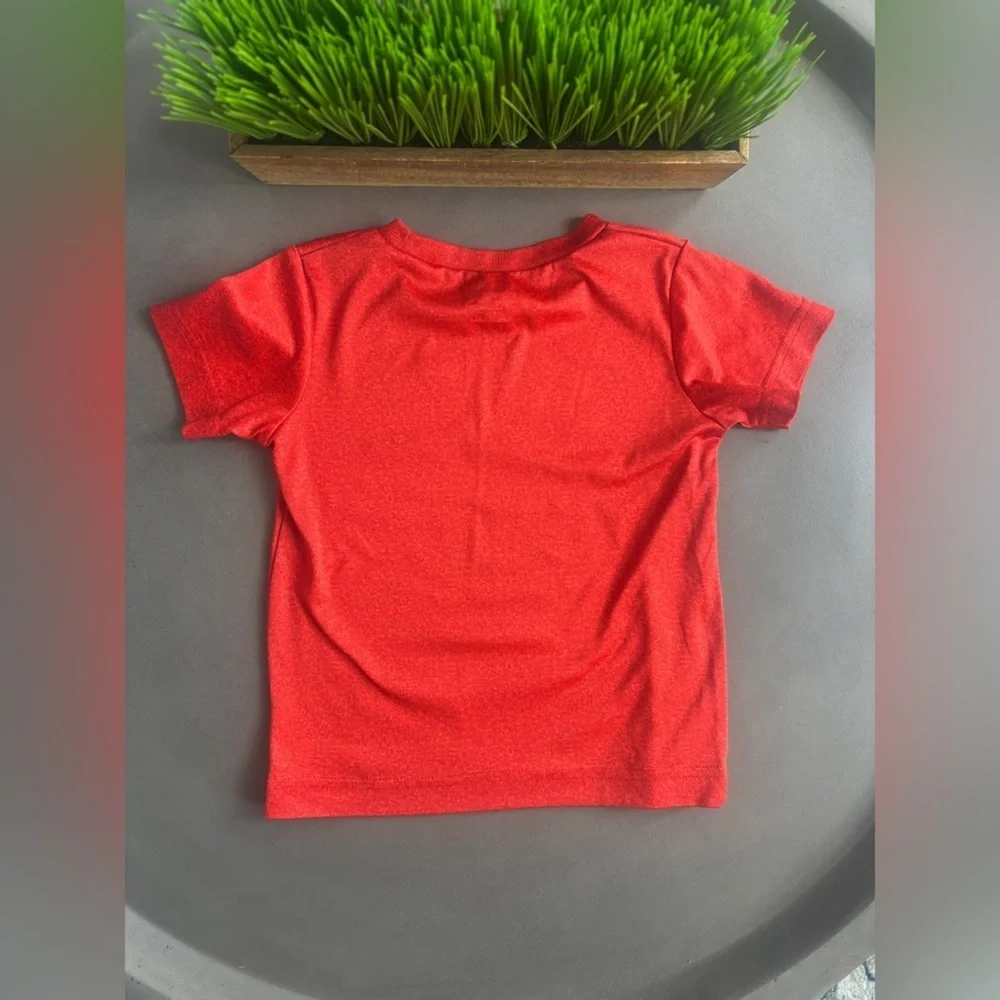 Nike Kids Dry Fit Bright Red Short Sleeve Tee Size 3T